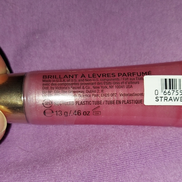 Victoria's Secret Strawberry Fizz Lip Gloss Trio - Sheer Pink Shine - Picture 5 of 7